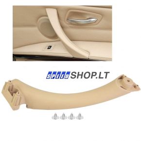 BMW 3 (E90-E91-E92-E93) šviesi vidinė durų rankena (vidinė dalis)